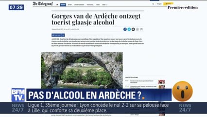 L'alcool interdit en Ardèche cet été? L'erreur d'un journal néerlandais inquiète de nombreux touristes