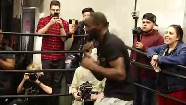 P4P KING! - TERENCE CRAWFORD **OFFICIAL** PUBLIC WORKOUT AHEAD OF AMIR KHAN CLASH / NEW YORK CITY