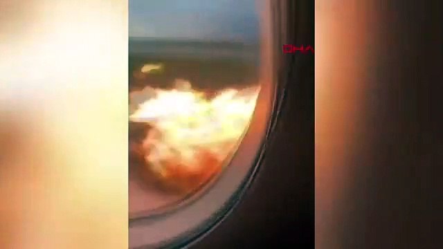 Rusya’da yanan uçaktaki yolcu, facia anlarını kaydetti