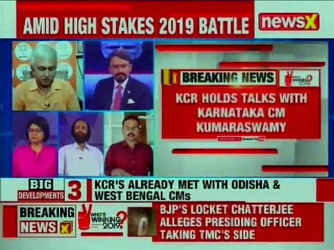Lok Sabha Election 2019 Phase 5: Telangana CM K Chandrashekar Rao meet Karnataka CM HD Kumaraswamy