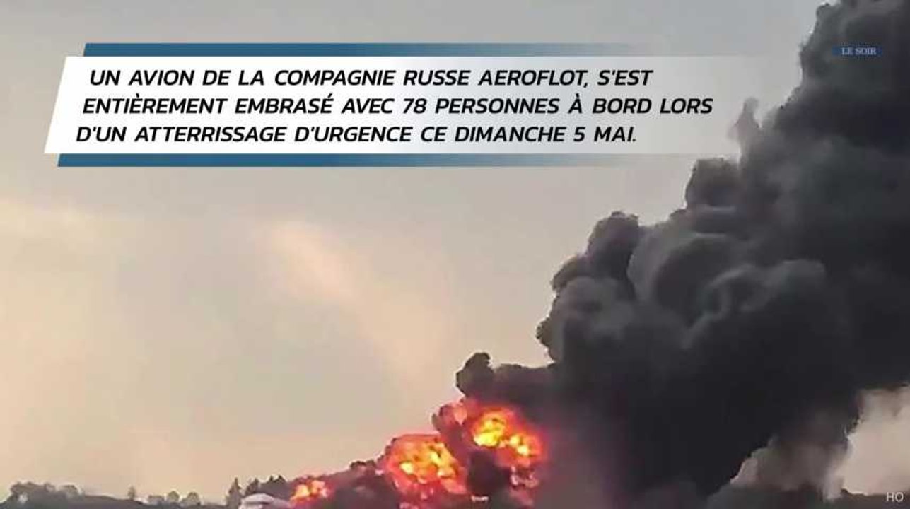 Russie: 41 morts après l'atterrissage d'urgence d'un avion à Moscou