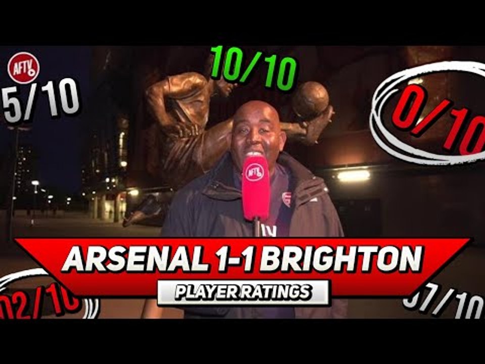 Arsenal 1-1 Brighton   No Intensity & No Passion! They Let Ramsey & Cech Down! |  Player Ratings