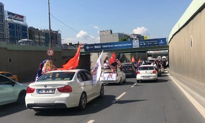 Liselilerin tehlikeli mezuniyet kutlaması kamerada