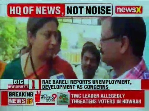 Lok Sabha Election 2019 Phase 5 Voting: Smriti Irani attacks Rahul Gandhi, Congress in Amethi