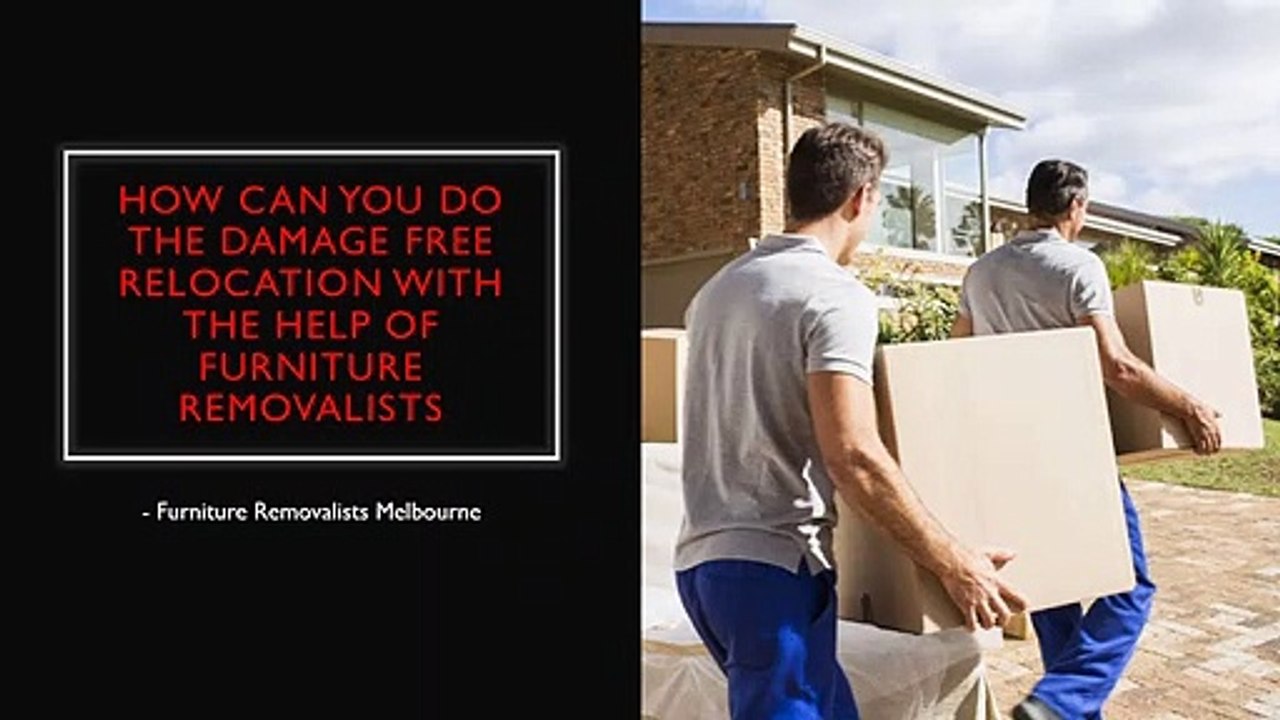 How Can You Do The Damage Free Relocation