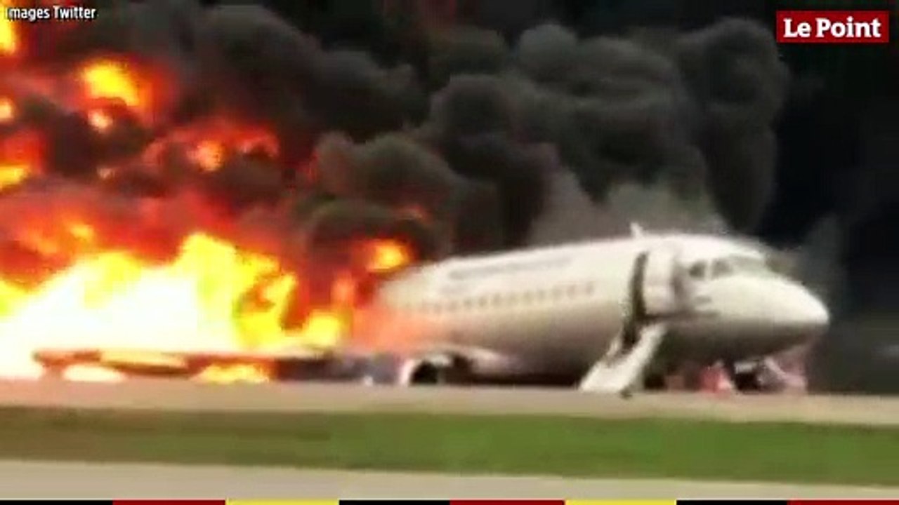 Moscou : plus de 40 morts après l'atterrissage d'un avion en flammes