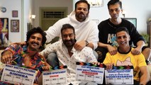 Akshay Kumar, Ajay Devgn & Ranveer Singh came together for Rohit Shetty's Sooryavanshi | FilmiBeat