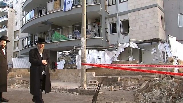 شاهد: حجم الدمار الذي خلفته صواريخ غزة على إسرائيل