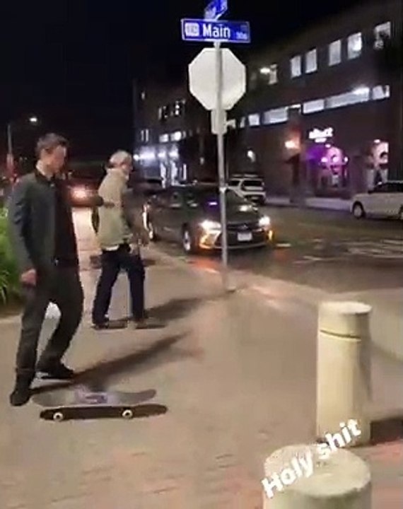 Elle pète un plomb contre son mari qui s’est arrêté faire du skate avec des jeunes dans la rue