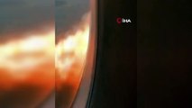 - Yanan Rus yolcu uçağı yolcu tarafından görüntülendi