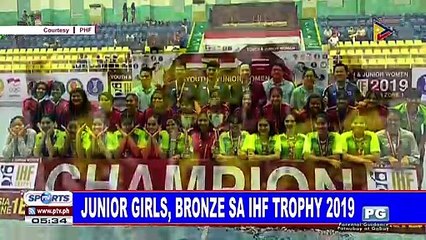 Junior girls, bronze sa IHF Trophy 2019