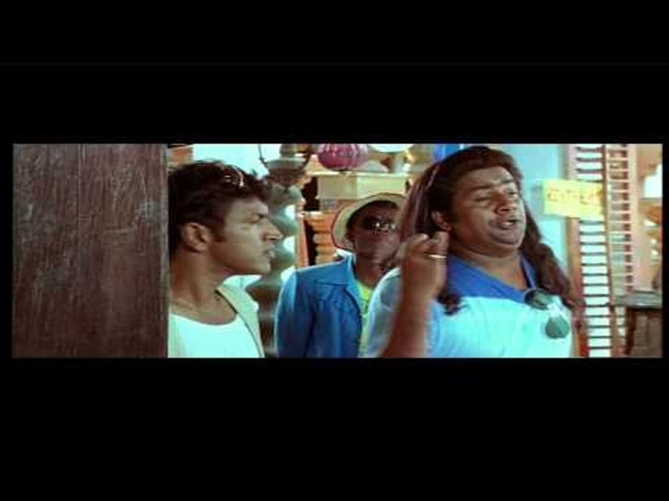 Rangayana Raghu and Puneeth Rajkumar Comedy Scene - Paramaathma