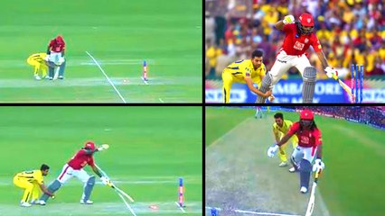 IPL 2019 Chennai vs Punjab: கெயில் காலை பிடித்த தீபக் சாஹர்: வைரல் வீடியோ