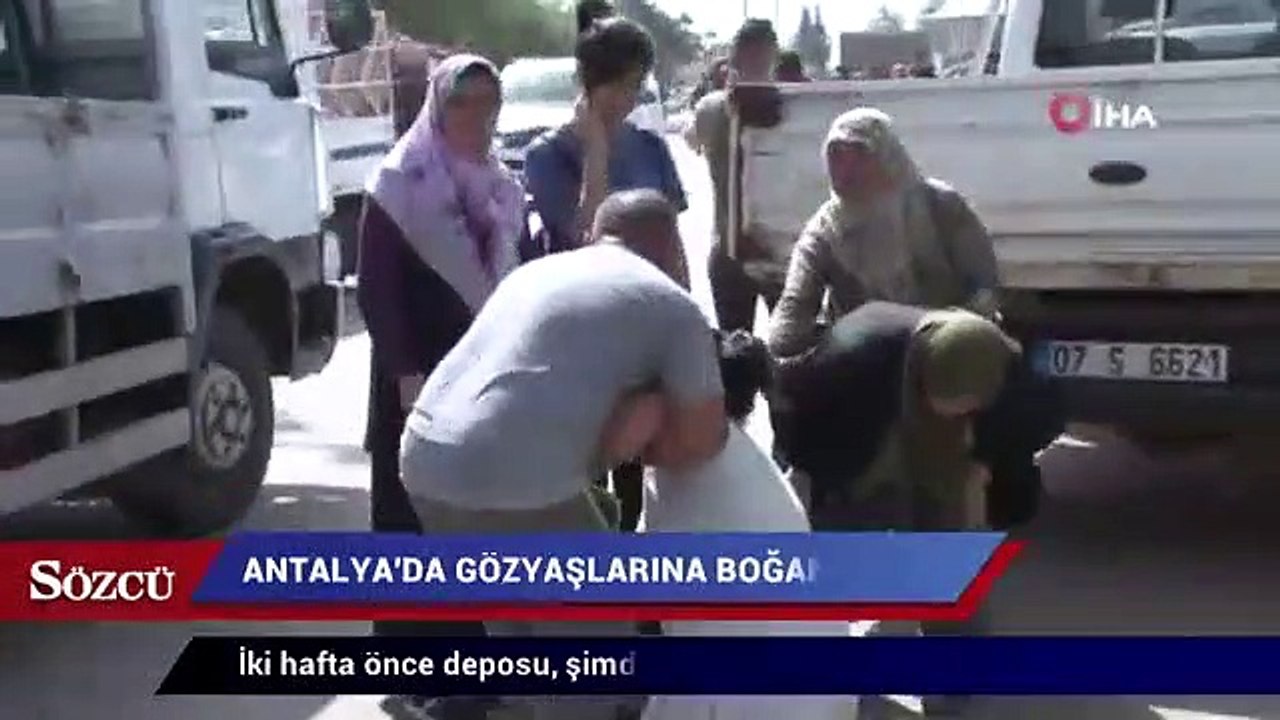 İki hafta önce fabrikası şimdi de evleri yandı