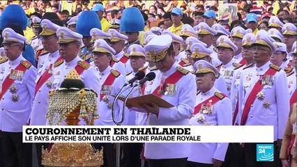 Couronnement en Thaïlande : le pays affiche son unité lors d'une parade royale