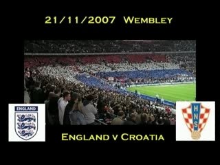 Wembley 21 11 2007 England V Croatia The Fans Video Dailymotion