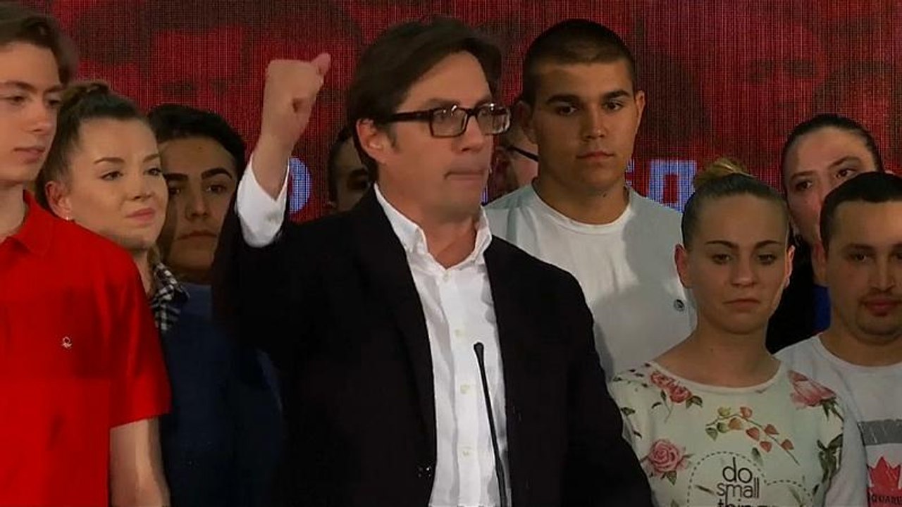 Nordmazedonien: Pendarovski wird Staatsoberhaupt