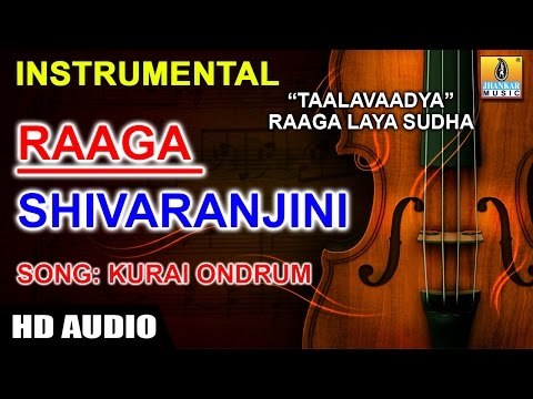 Taalavaadya Raaga Laya Sudha | Shivaranjini (Raaga) | Kurai Ondrun (Song) Instrumental