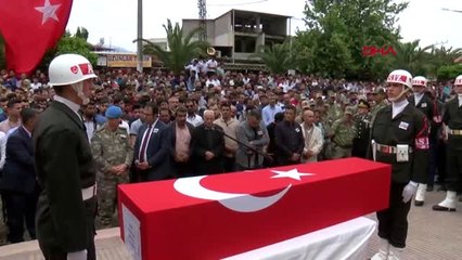 Hatay-Hassa Şehit Sözleşmeli Er Ercan Can Son Yolculuğuna Uğurlandı