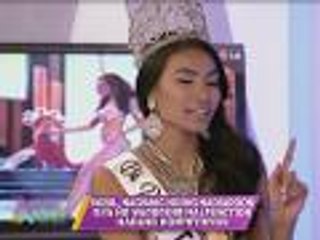 Parul, nagpanic noong nagkaroon siya ng wardrobe malfunction habang kompetisyon