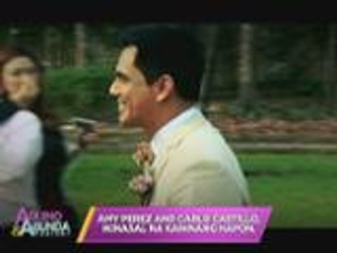 Amy Perez natupad na ang pangarap na ikasal kay Carlo Castillo