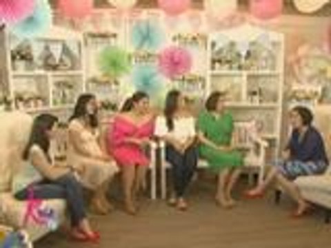 Ara Mina, LJ Moreno, Dimples Romana and Melissa Ricks share the joys of being pregnant
