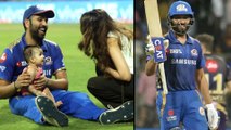 IPL 2019 : My Daughter Was Sleeping When I Hit My Fifty : Rohit Sharma || Oneindia Telugu