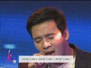 Ang soulful rendition ni Erik Santos ng "How Can I"