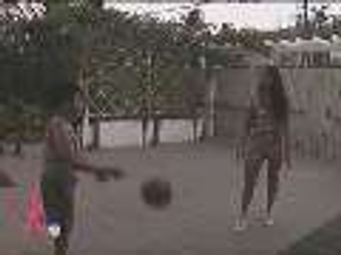 Bimby and Belle's basketball bonding