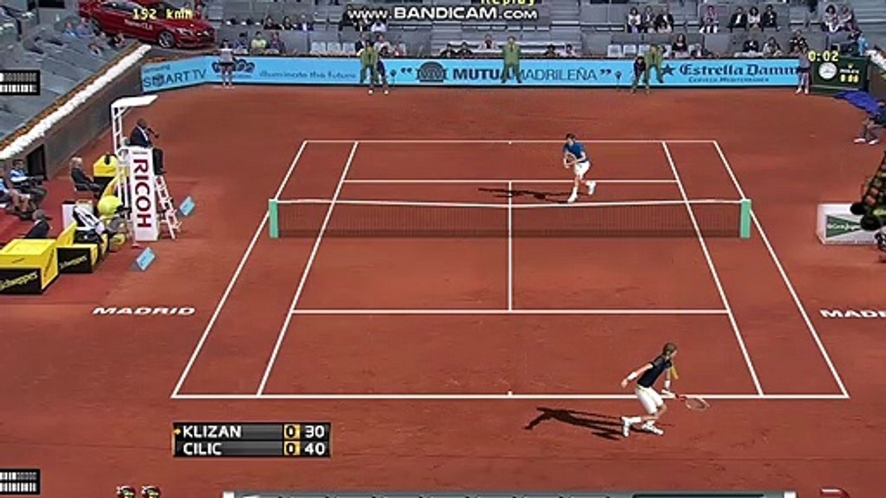Marin Cilic vs Martin Klizan   Highlights  ATP 1000 - Madrid