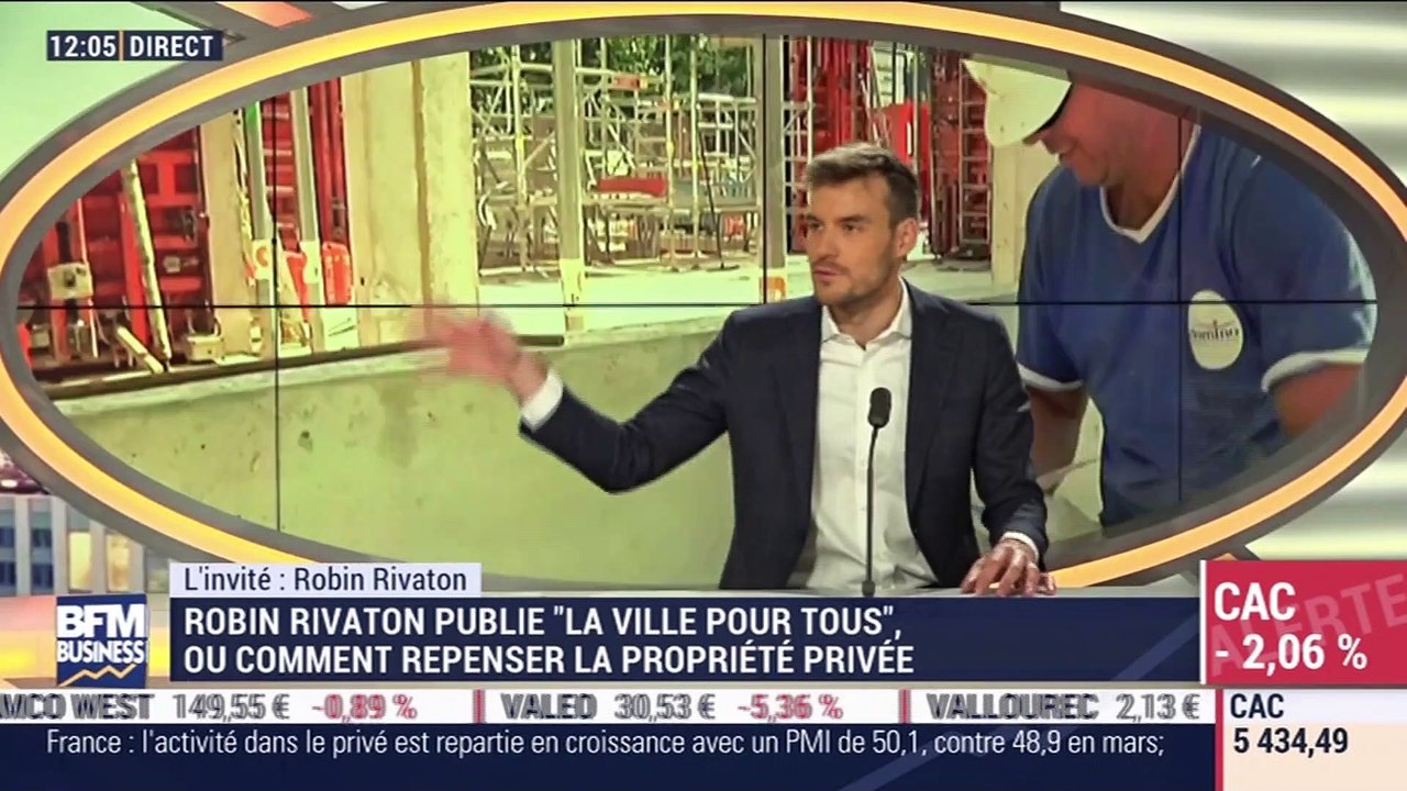 "La métropolisation est inéluctable, la demande est infinie et l'offre de logement, face à ça, est extrêmement réduite", Robin Rivaton - 06/05