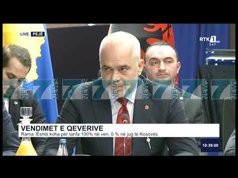 SHQIPERIA E KOSOVA FIRMOSIN 9 MARREVESHJE - News, Lajme - Kanali 7