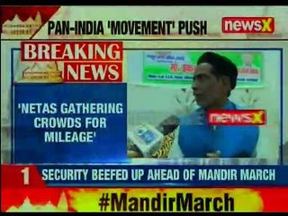 MandirMarch: Shiv Sena pushing for Ram temple as it was BJP's pre-poll promise