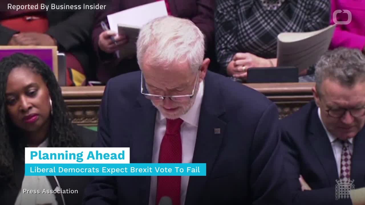The Liberal Democrats Prepare For A General Election If Brexit Deal Falls