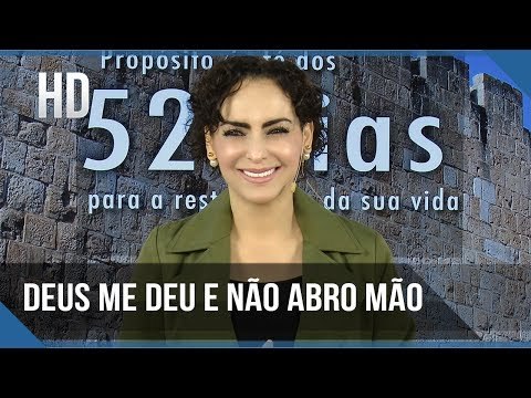 Deus me deu e não abro mão // Bispa Cléo