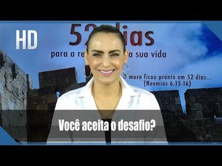 Você aceita o desafio?  // Bispa Cléo