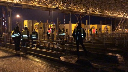 Gilets jaunes : opération péage gratuit sur l’A13 à Dozulé