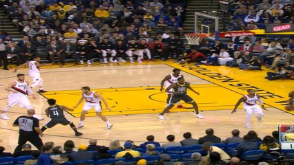 Portland Trailblazers at Golden State Warriors Raw Recap