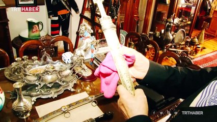 92 yaşındaki Rüştü Çürüksulu'nun müzeleri aratmayan antika koleksiyonu