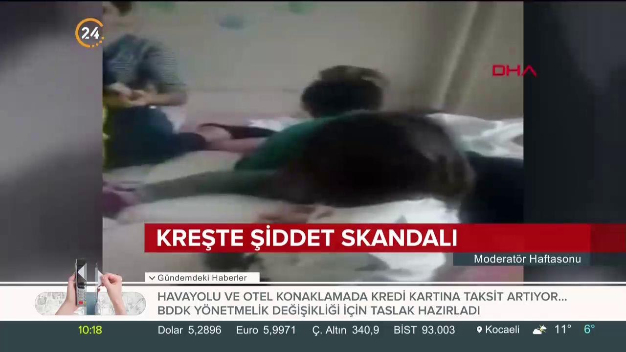 Kreşte skandal