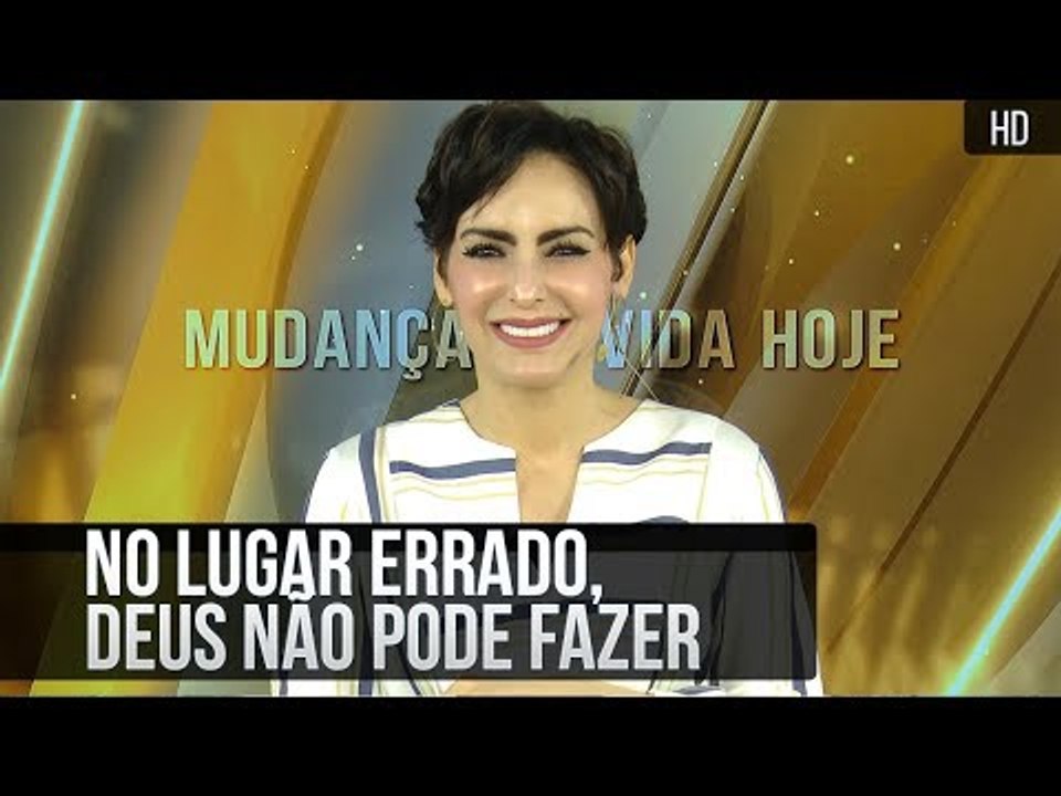 No lugar errado, Deus não pode fazer // Bispa Cléo