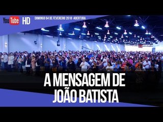 A mensagem de João Batista // Palavra de Vida e Fé