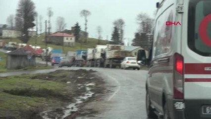 Trabzon 160 Kişilik Tahliye Ekibi ile Karşılaşan İşletmeci Şaştı Kaldı