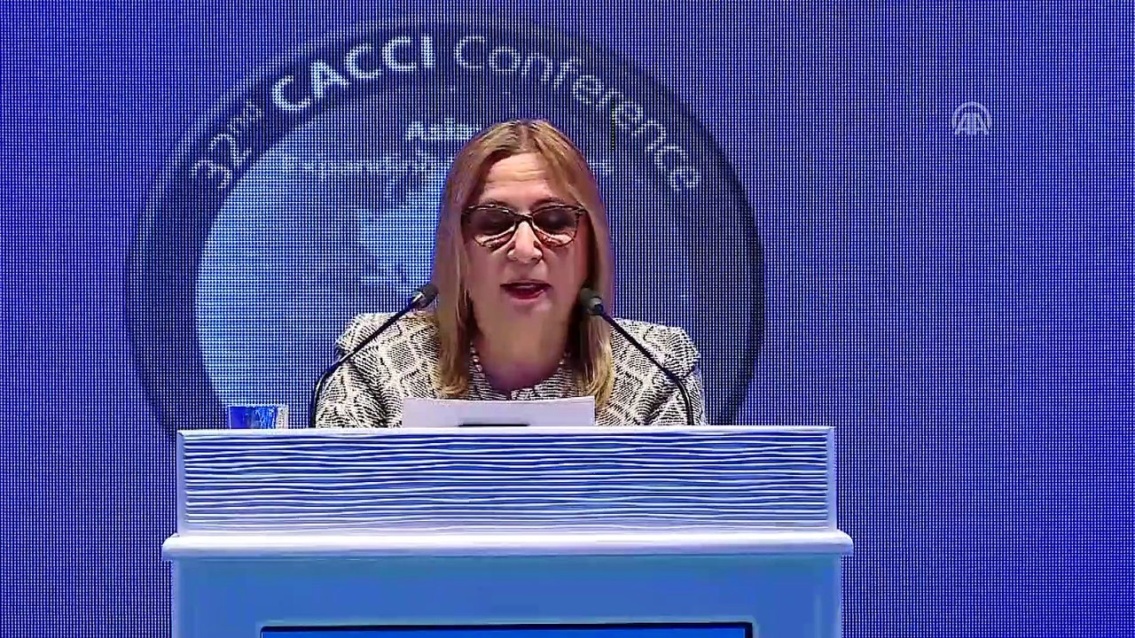 32. Asya-Pasifik Ticaret ve Sanayi Odaları Konfederasyonu Konferansı - Ticaret Bakanı Pekcan (1) - İSTANBUL