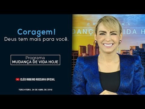 Coragem! Deus tem mais para você.// Bispa Cléo HD