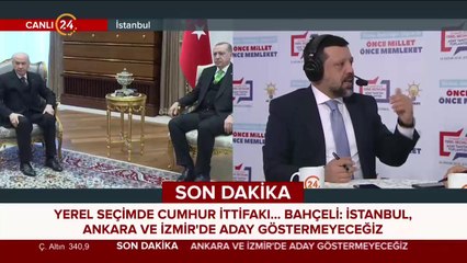 Yerel seçimde Cumhur İttifakı