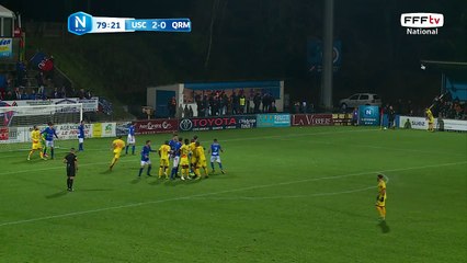 Corner repoussé par le gardien