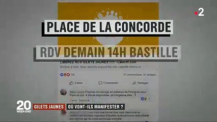 Gilets jaunes : Comment vont-ils essayer de contourner le dispositif de sécurité ? Regardez