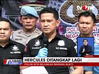 Ambil Lahan Lagi, Polisi Tangkap Hercules Preman Legendaris