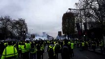 Gilets jaunes :  ça se tend déjà sur les Champs-Elysées